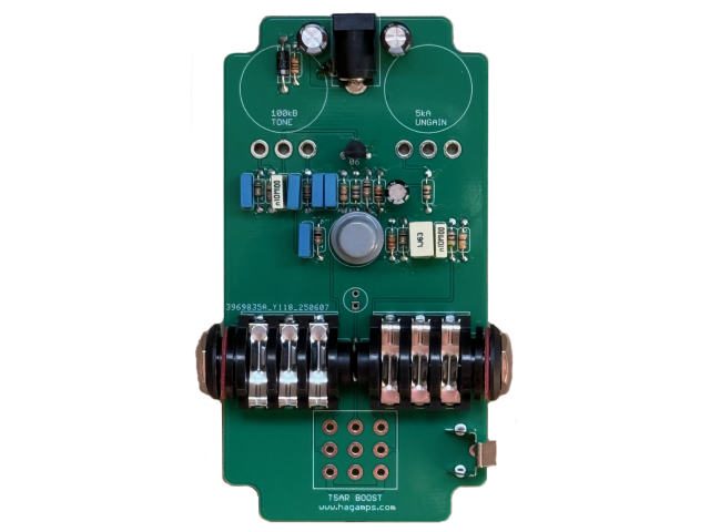 Tsar Boost - Germanium Pedal – Hagerman Amplification