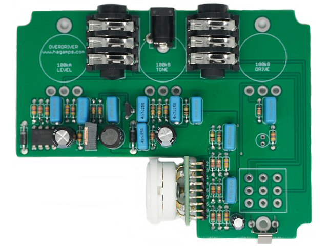 overdriver pedal 12AX7 Overdriver