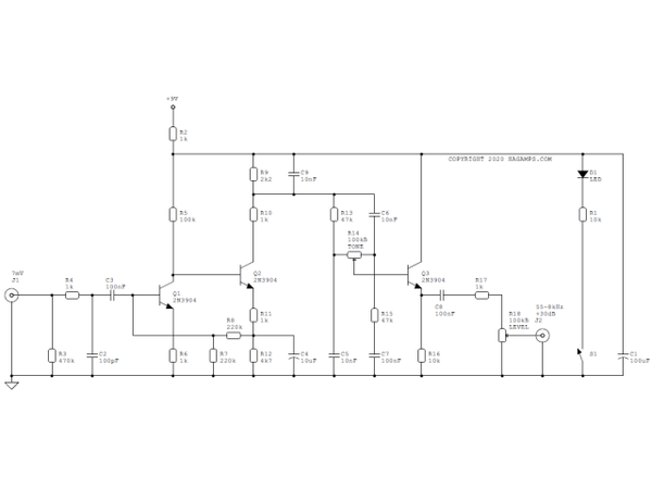 Fuzz - Transistor Fuzz Pedal