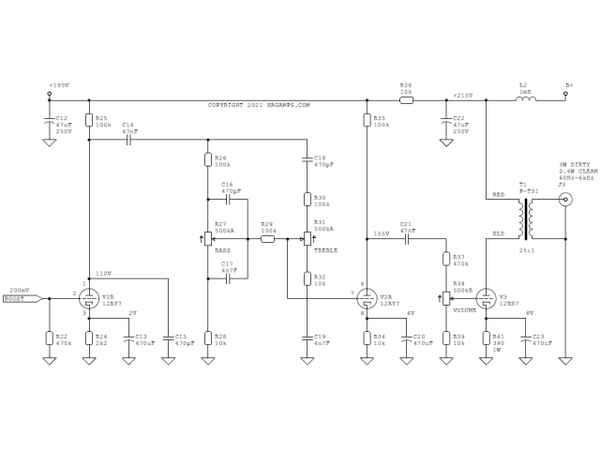 One Watter - Tube Amplifier Pedal