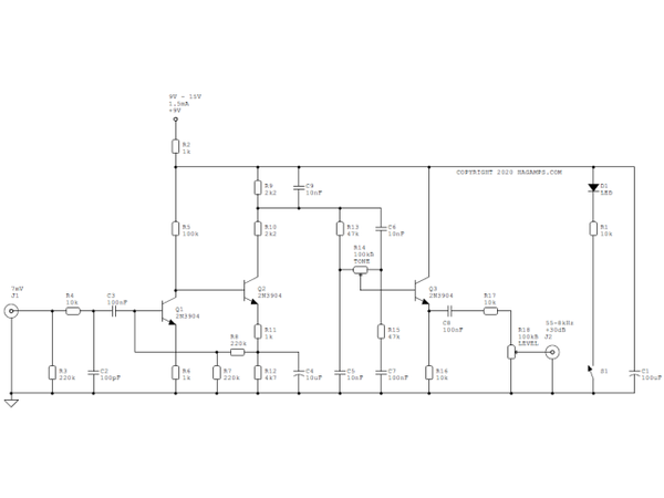 Fuzz - Transistor Fuzz Pedal