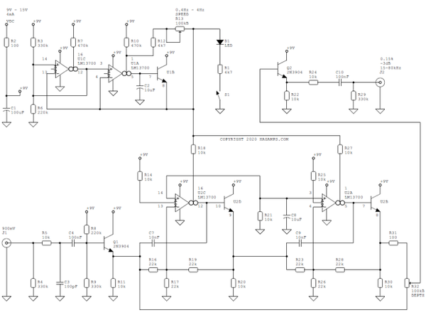 Phase - OTA Two-Stage Phaser Pedal