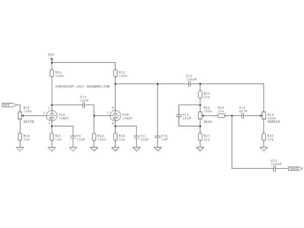 Reactivator - 12AU7 Overdrive Pedal