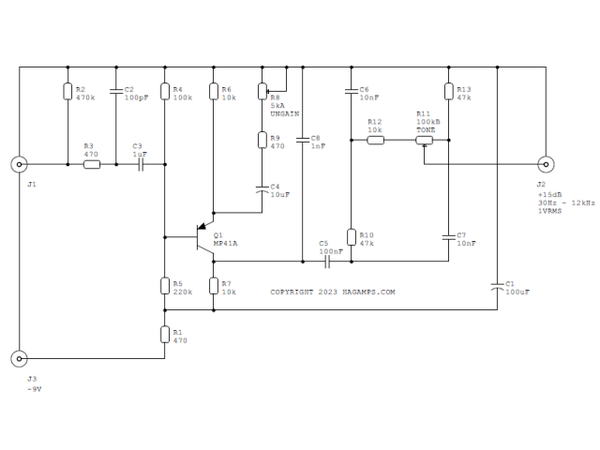 Tsar Boost - Germanium Pedal